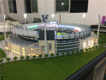 Ho Scale Maquette Stadium with Light، Miniature Football Stadium Model